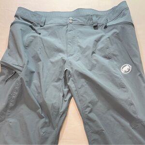 Men's Mammut Runbold IV Pants - Grey - Size 40 NWOT